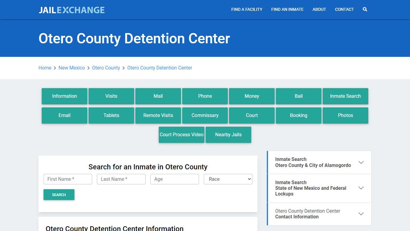 Otero County Detention Center - Jail Exchange